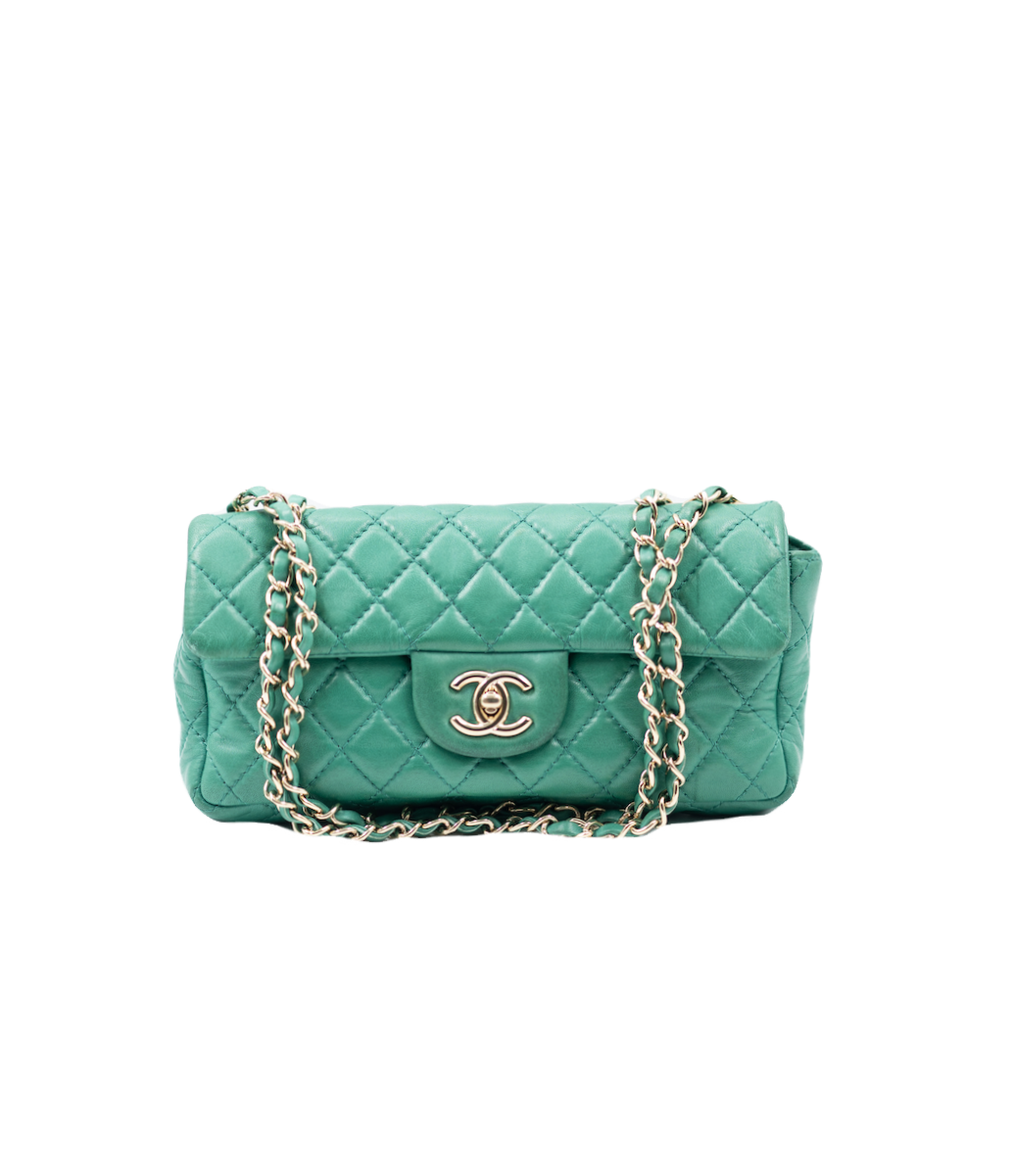 green chanel crossbody