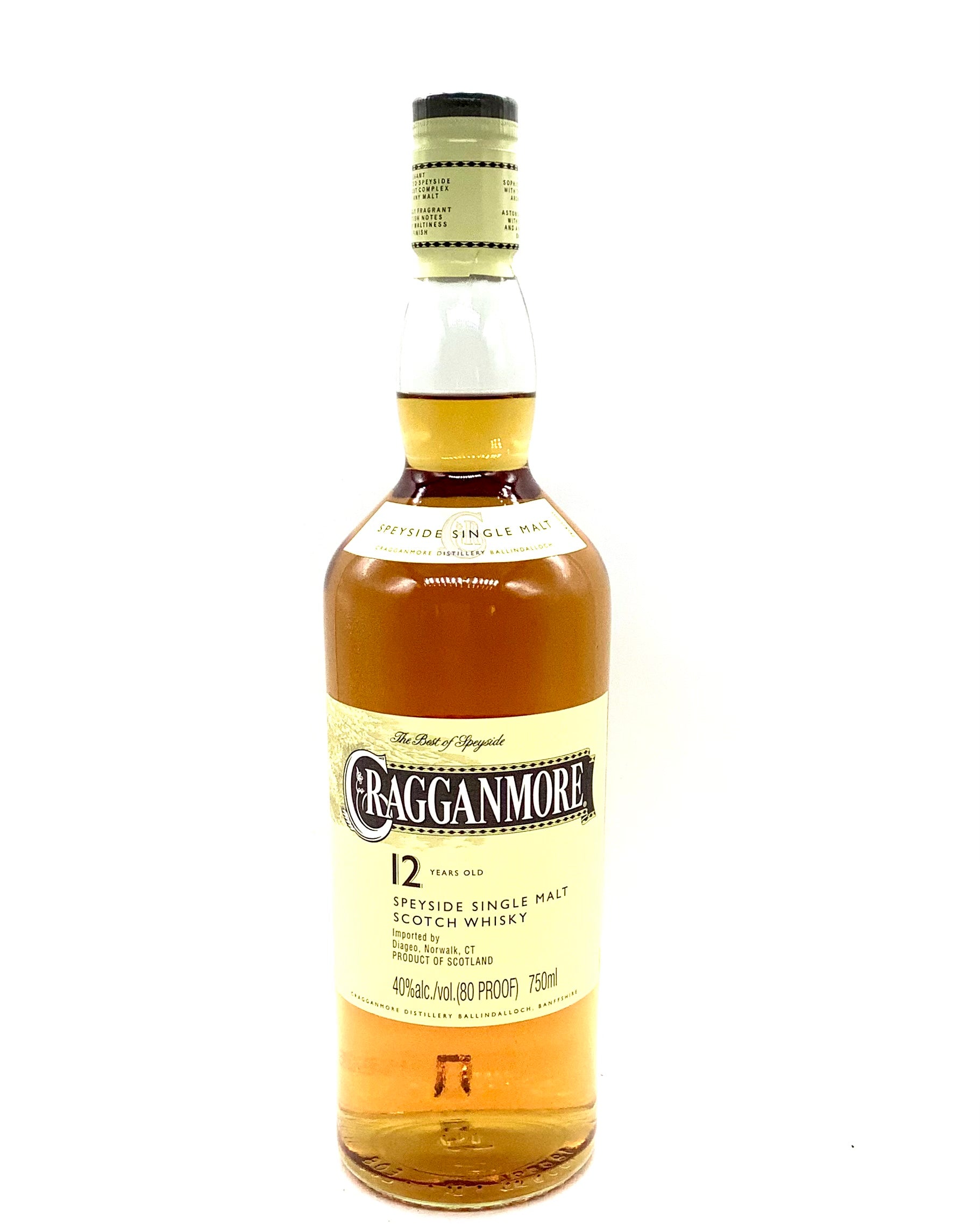 Amerika over het algemeen uitrusting Cragganmore 12 Year Speyside Single Malt Scotch Whisky – shawnfinewine