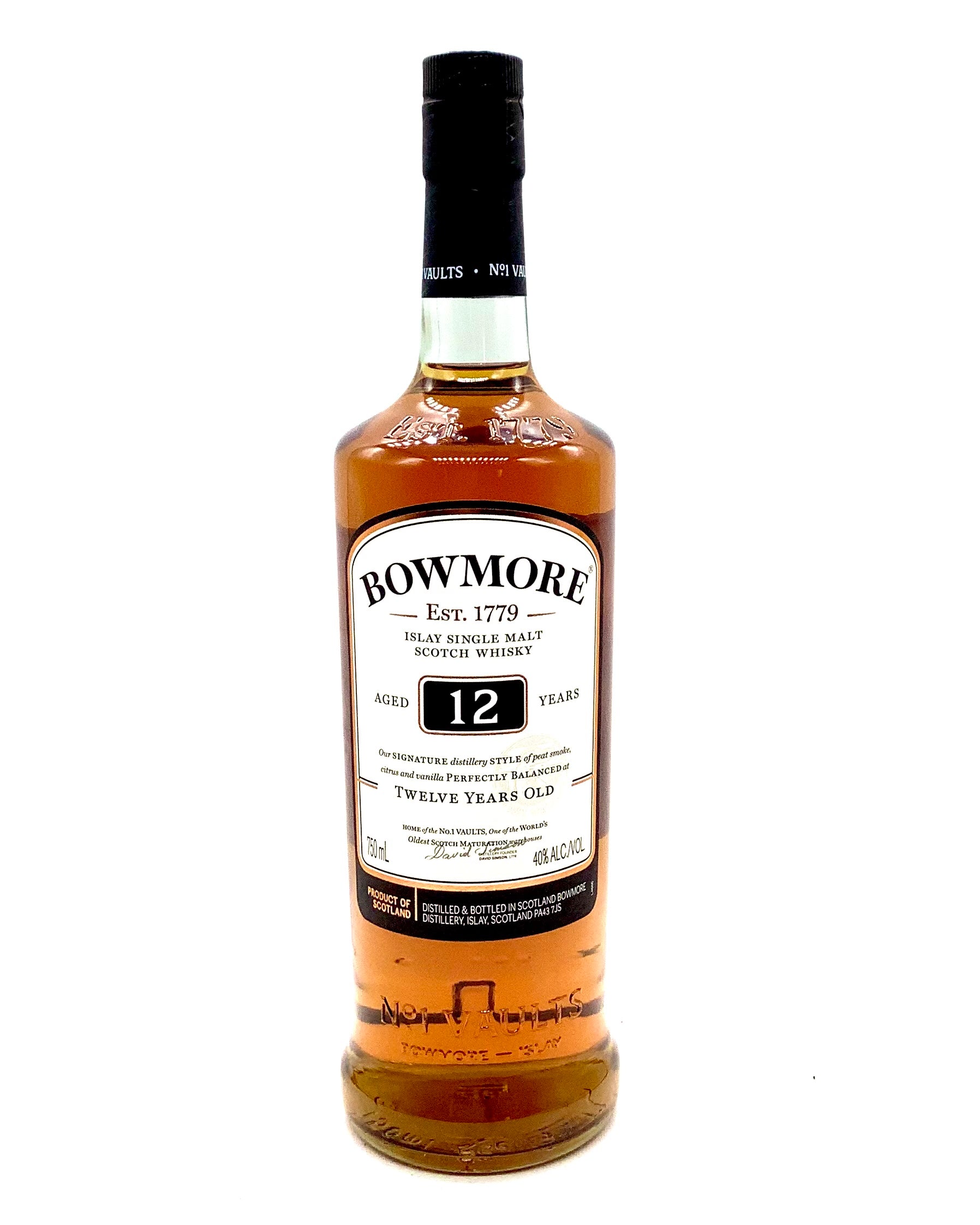 Bowmore 12 Year Islay Single Malt Scotch Whisky