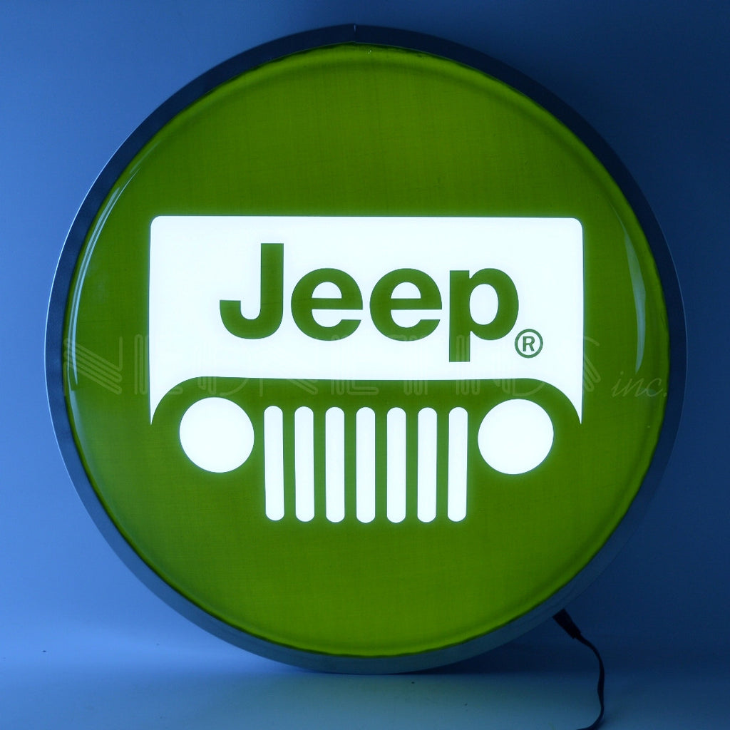 Jeep Backlit LED Lighted Sign – CarFurniture.com
