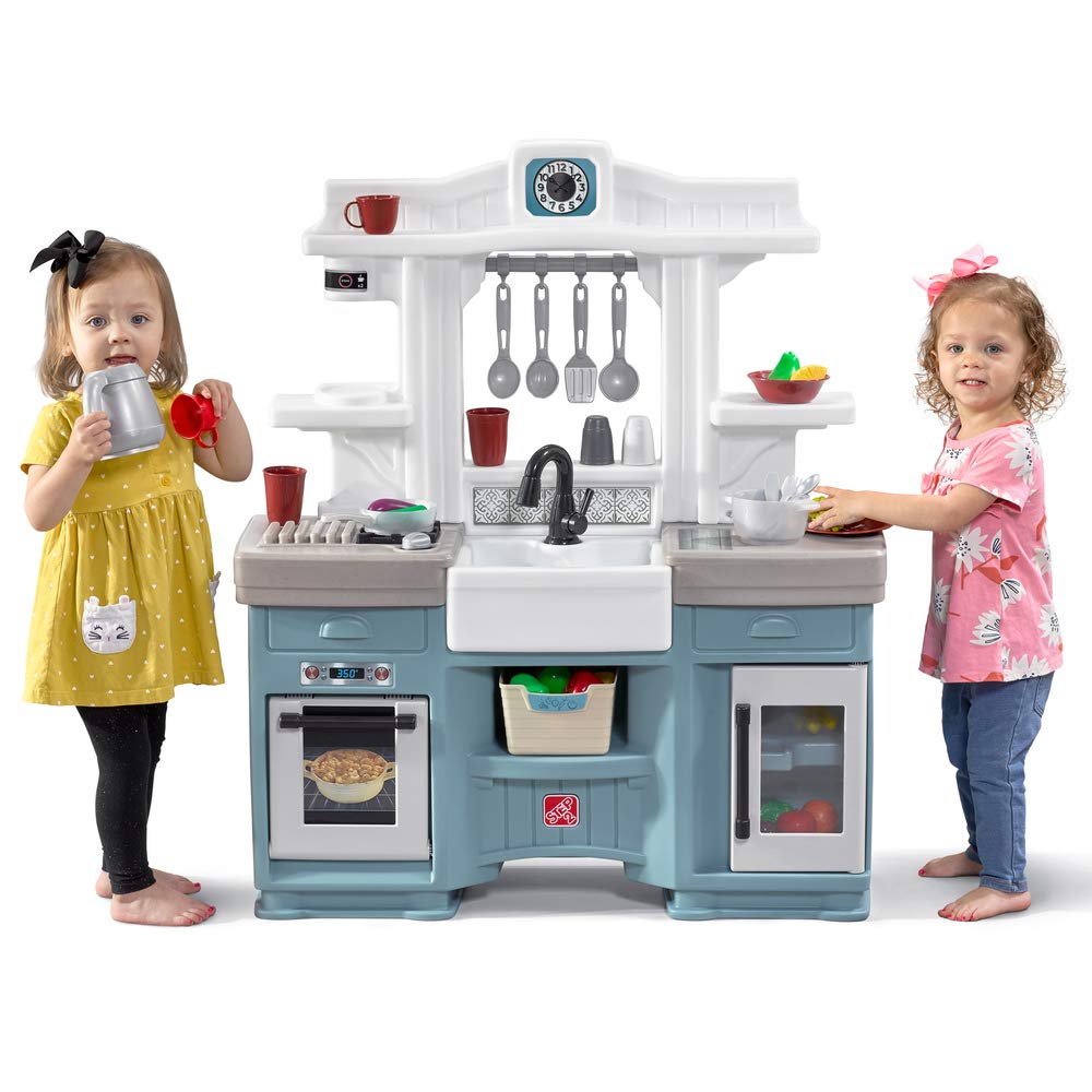 toy kitchen blue