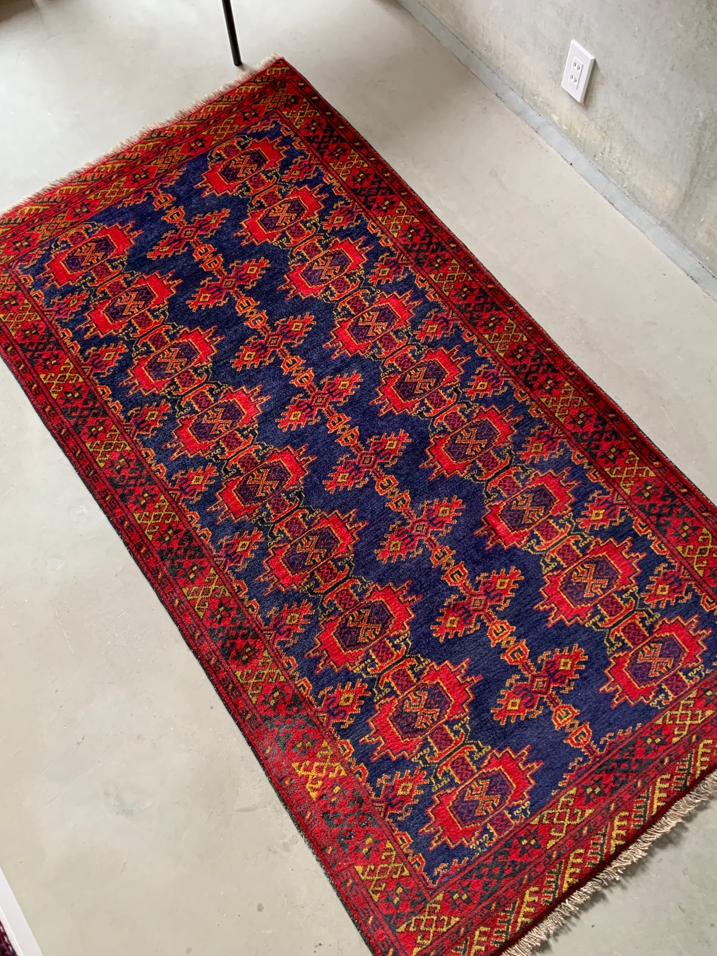 Afghanistan Torkaman 1960-1970年代 195×103cm