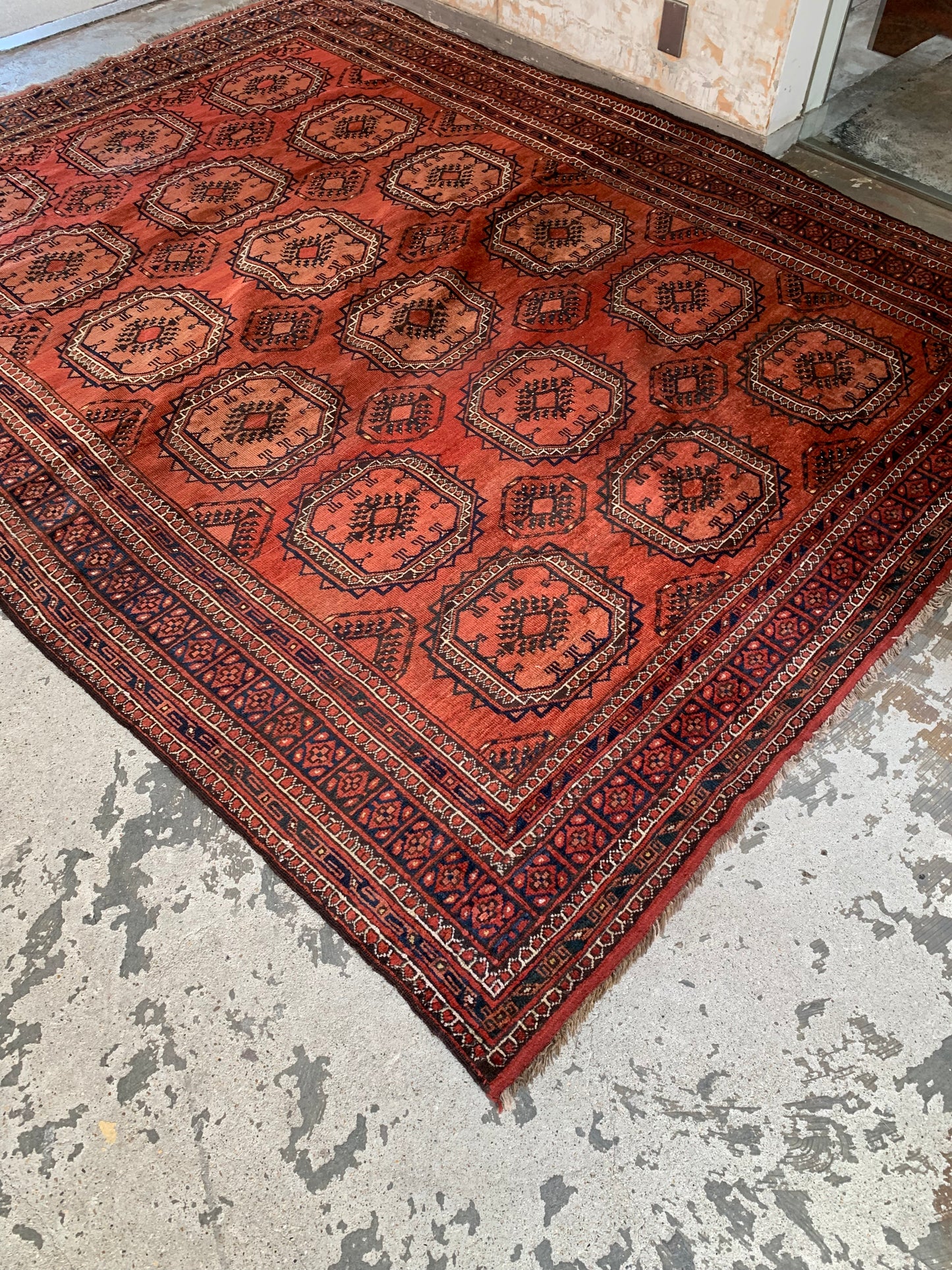 North Afghanistan Kizil Ayak Turkomen 1940 260×200cm