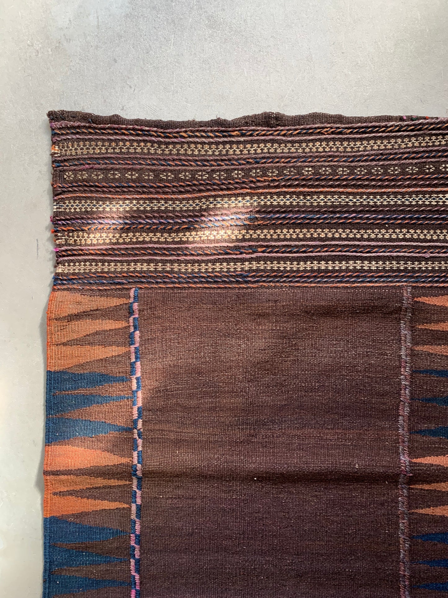 Afghanistan Kilim Sofreh Adraskand 1950 177×85cm