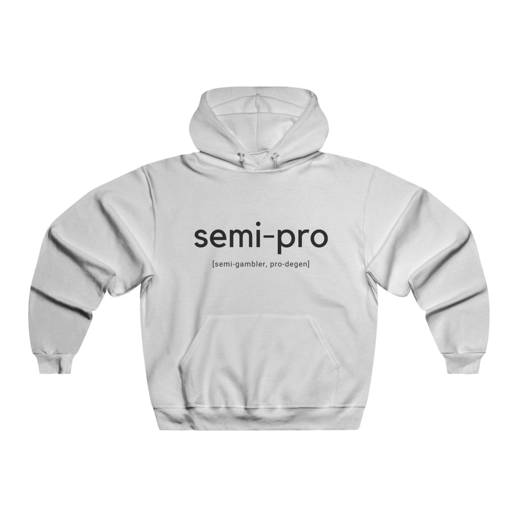 Gray Poker Hoodie Apparel for Gamblers