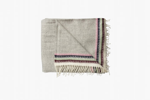 Lambswool blanket from Roros Tweed at HETTI.