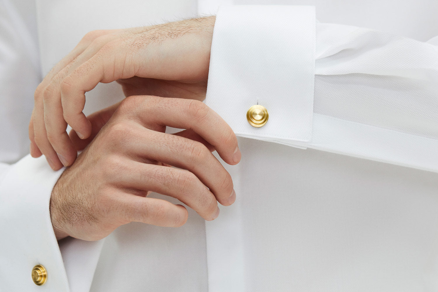 brass cufflinks for work | Alice Made This