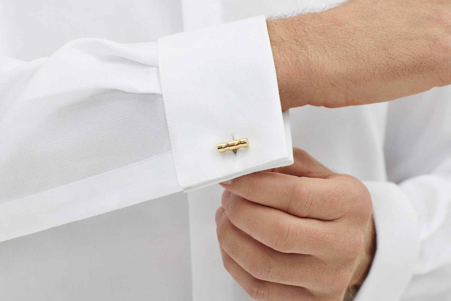 gold cufflinks for work | Alice Made This