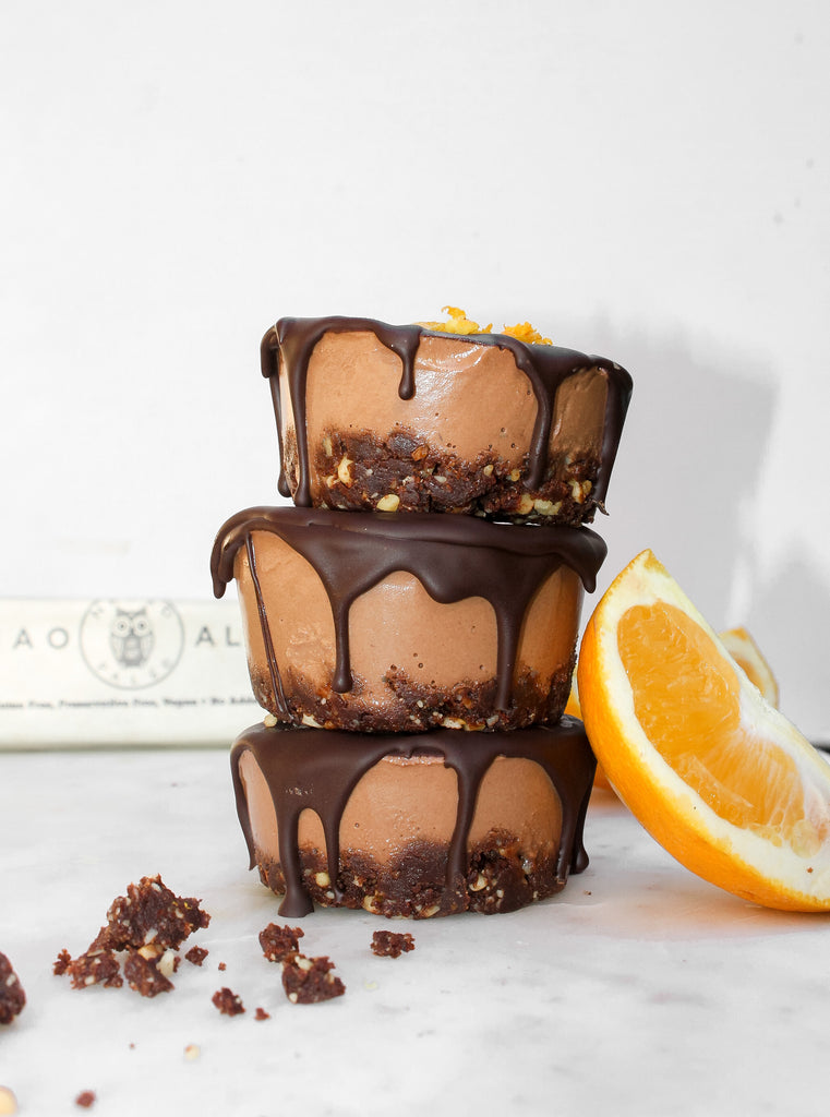 Jaffa Cheesecake Cups