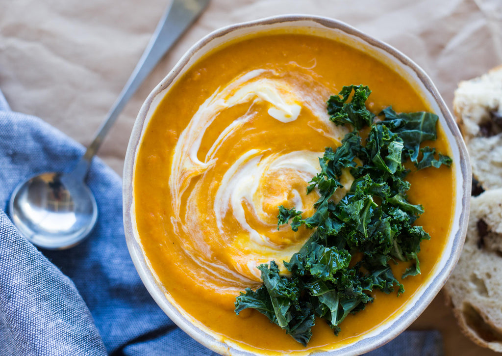 Thai Pumpkin and Capsicum Soup Recipe Blog Naked Paleo Wholefood Bars Whole Food Byron Australia