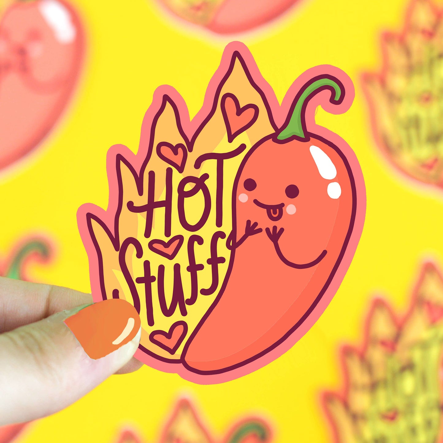 Hot Stuff Jalapeno Sticker - Gasp Winter Park