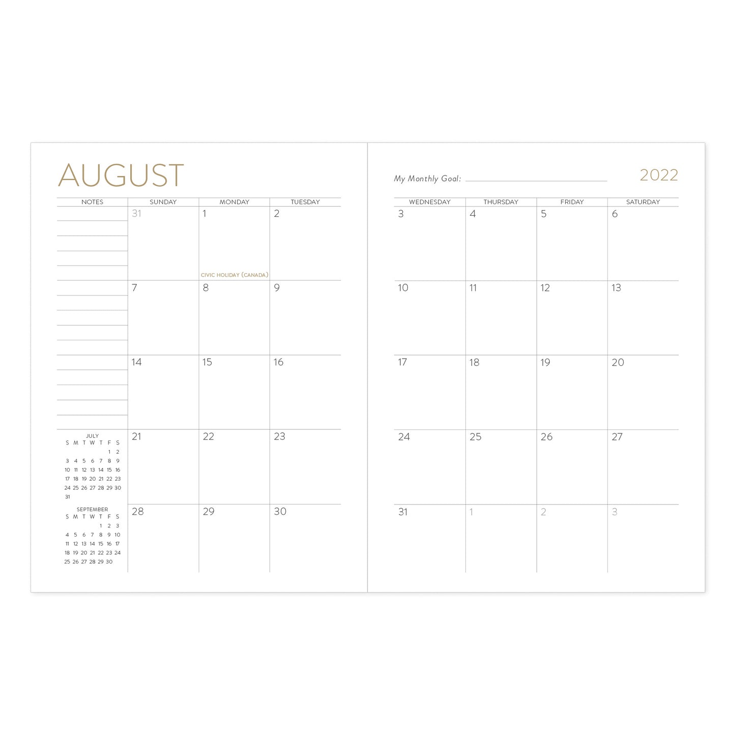 2022 - 2023 Soft Cover Planner
