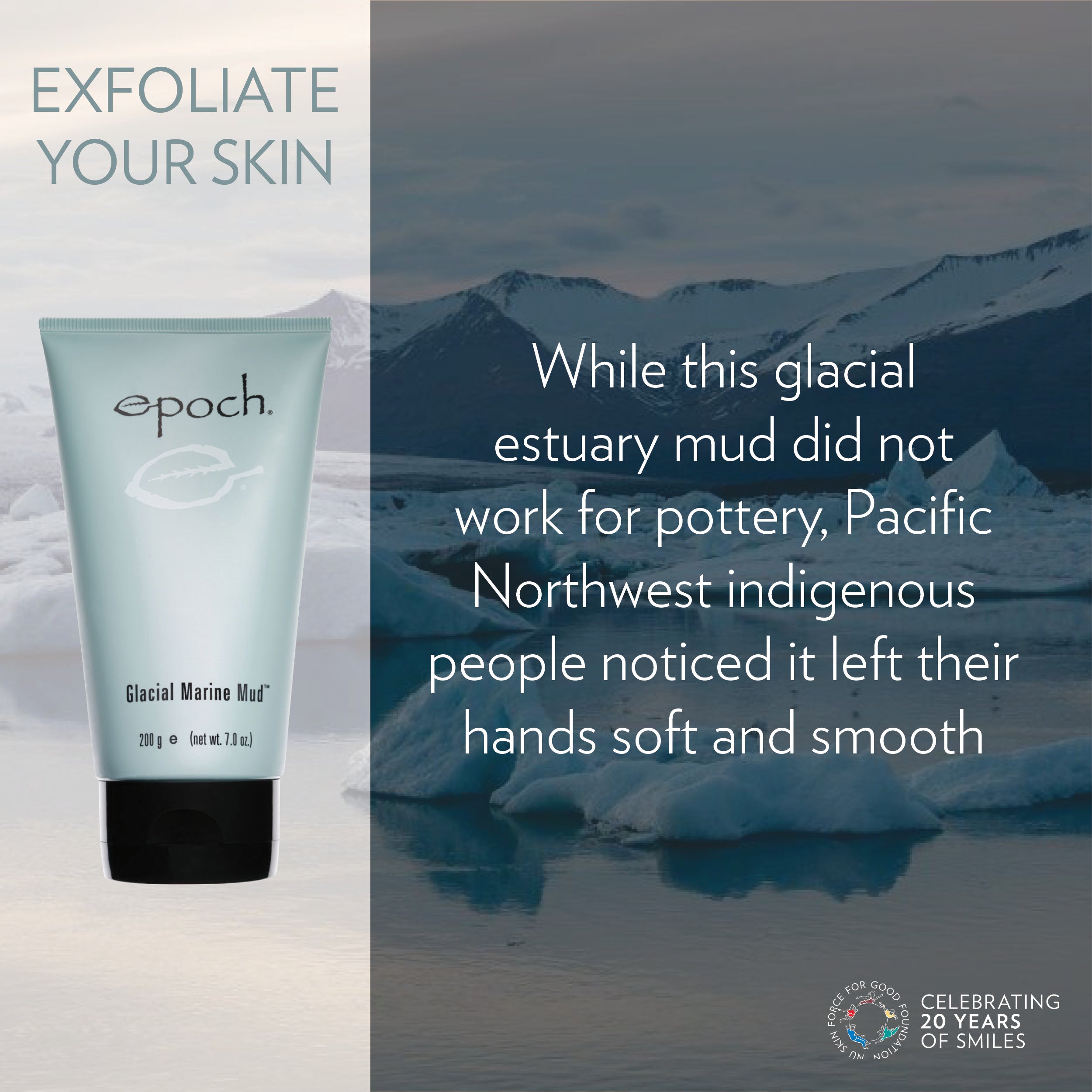 EPOCH® Glacial Marine Mud (discovered by Pacific West indigenous – Gift & Wellness)