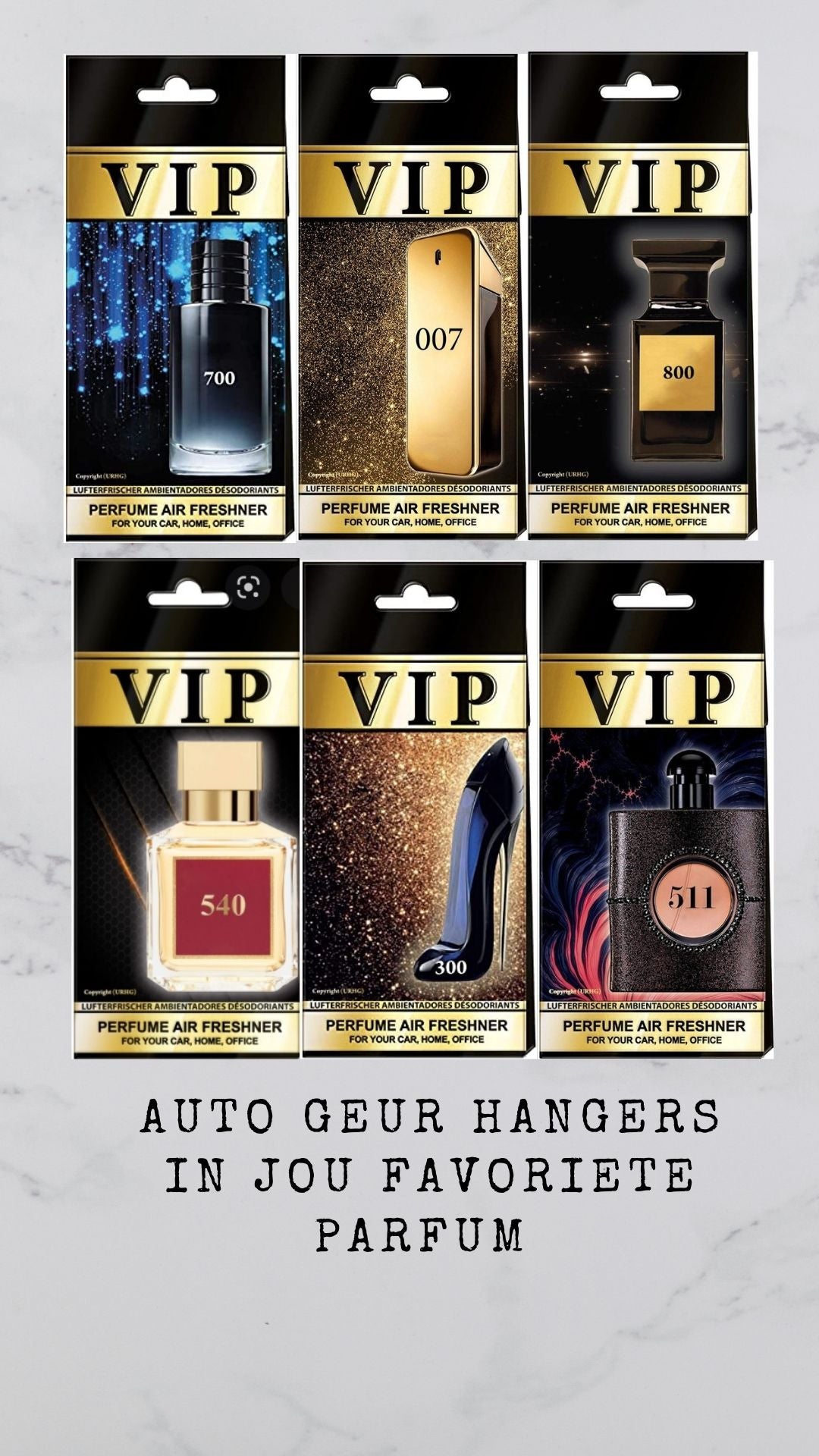 woordenboek eerlijk hospita VIP Auto Geur Hanger – Luxury Fragrances