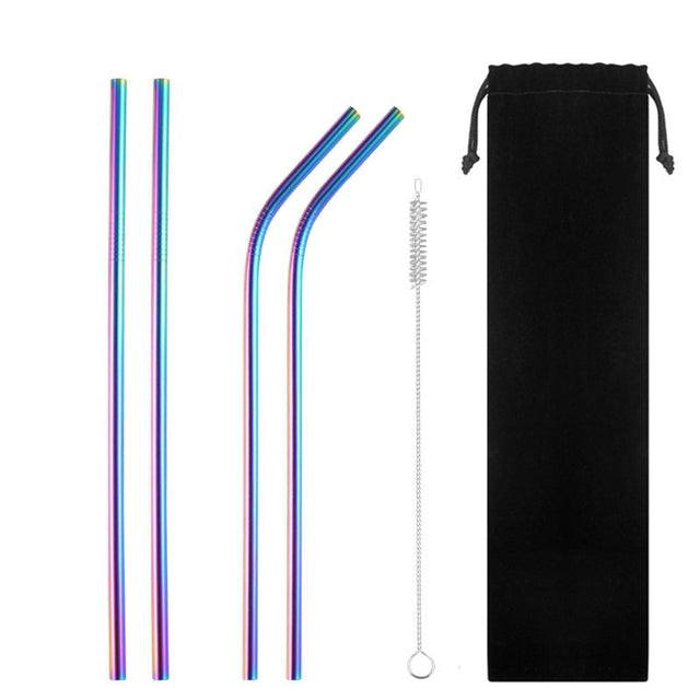 carrying case for metal straws