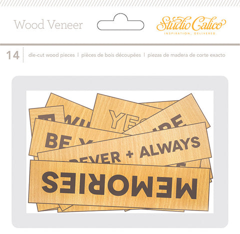 Studio Calico - Brighton Pier - Wood Veneer - Phrases