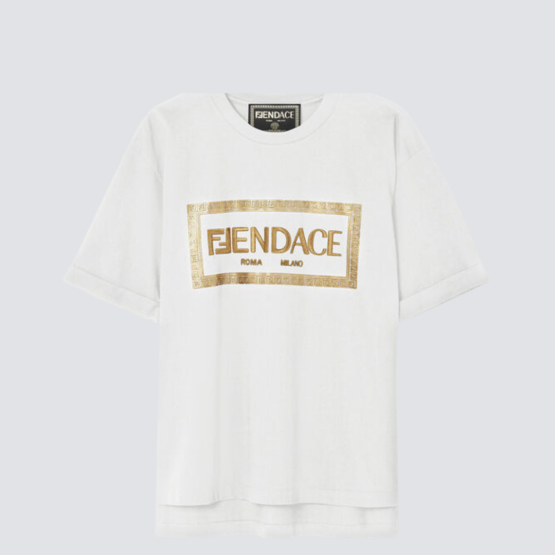 FENDACE(FENDI×VERSACE) Tシャツ XS ホワイト-