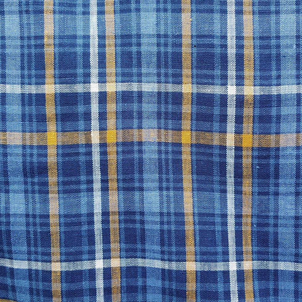 100-linen-fabric-blue-plaid-medium-weight-6618-the-linen-lab