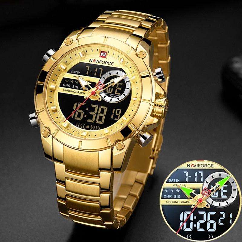 Relógio Masculino de Luxo NAVIFORCE