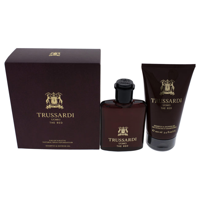 Trussardi Uomo The Red by Trussardi for Men - Pc Gift Set 1.7oz EDT – Fresh Beauty Co. New Zealand