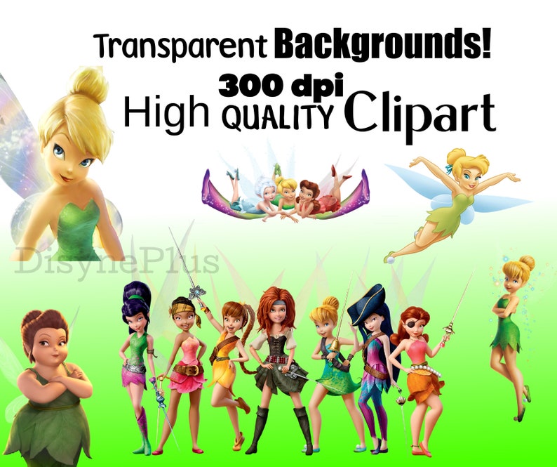 tinkerbell movie bundle clipart