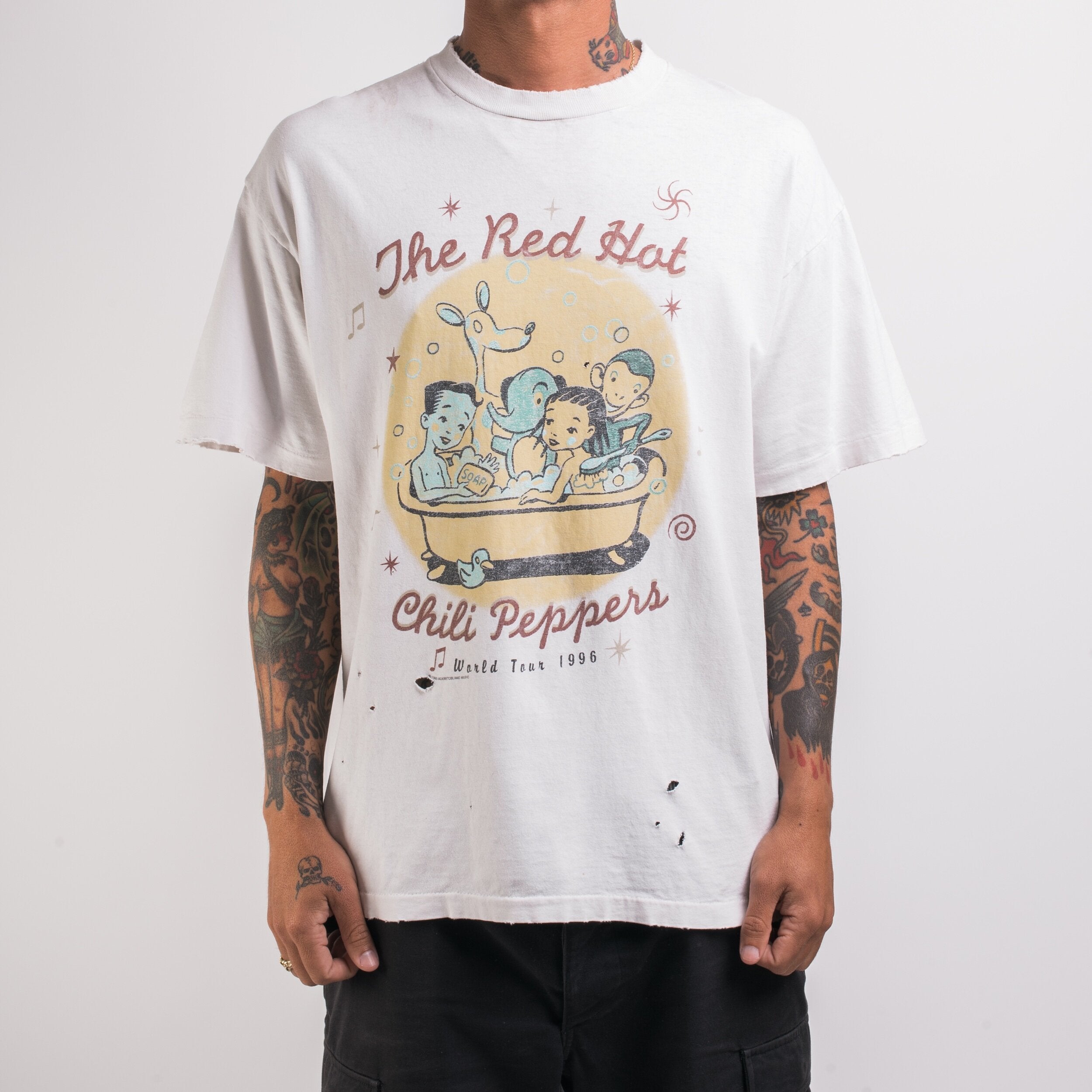 vintage tee RED HOT CHILI PEPPERS ツアー着丈70