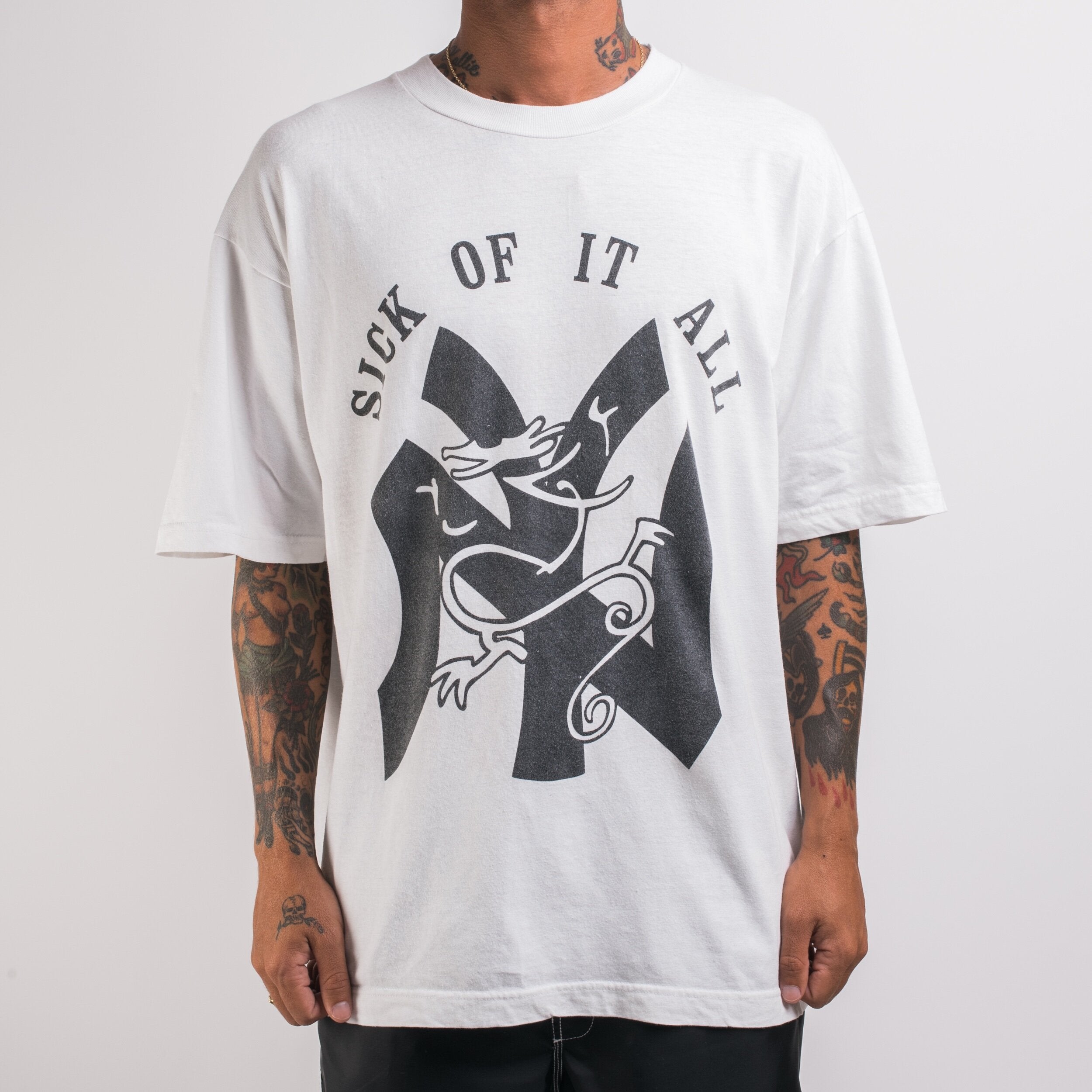 スーパーレア VTG 90's Sick of it all tee | www.sokoloffart.com