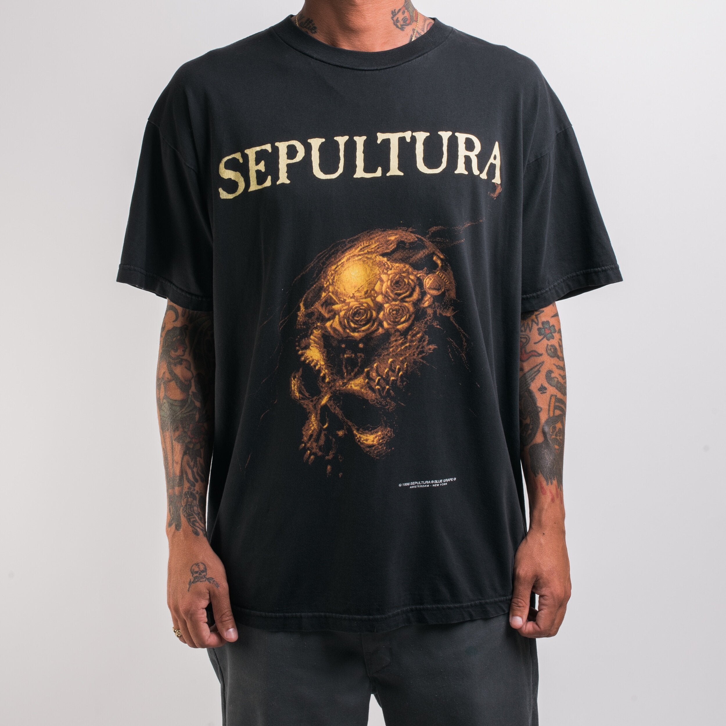 激レア ロンT セパルチュラ Sepultura 1992年製ヴィンテージ-