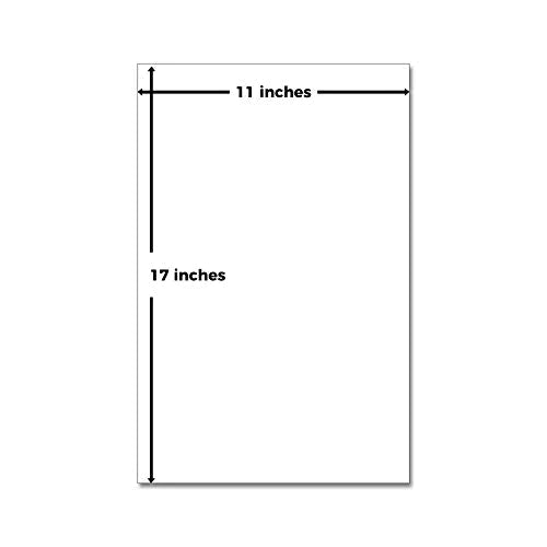 Orbit Orange 11 x 17" Cardstock Paper - Tabloid/Ledger - for Cards and Stationery Printing | Medium weight 65 LB (175 gsm) Cover Card Stock | 100 Sheets Per Pack FoldCard