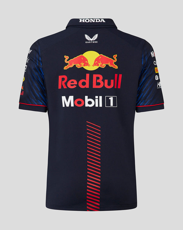 ORACLE RED BULL RACING JUNIOR SS POLO SHIRT NIGHT SKY Castore