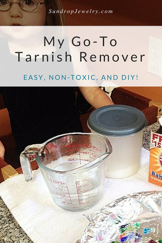 Cleaning silver - an easy, non-toxic, DIY method for removing tarnish