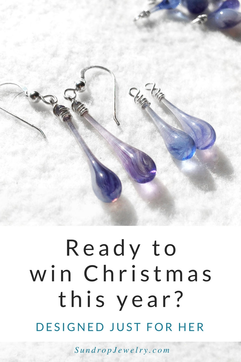 Win Christmas this year, with custom jewelry designed just for her - by Sundrop Jewelry