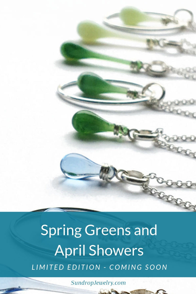 New colors of eco-friendly glass jewelry 