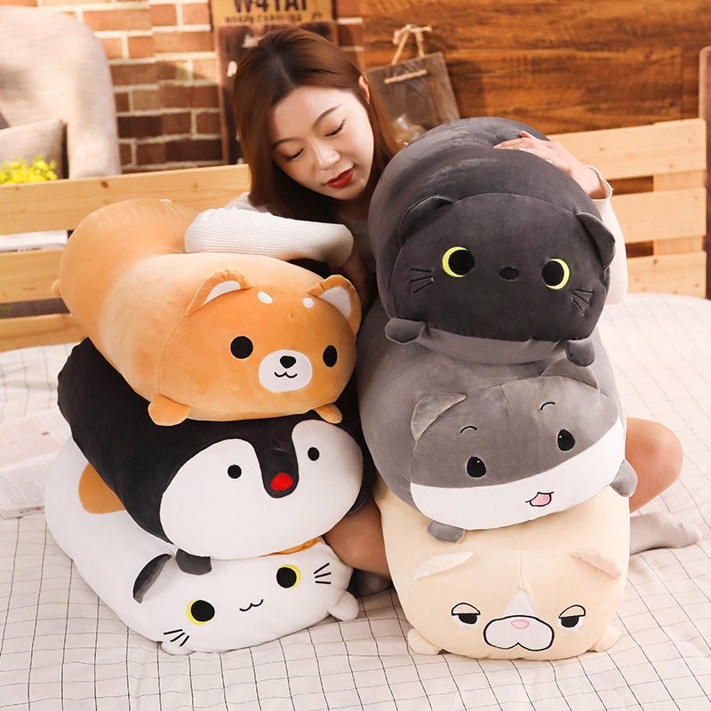 Cute Black Cat Plush Toys Body Pillows – 42shops