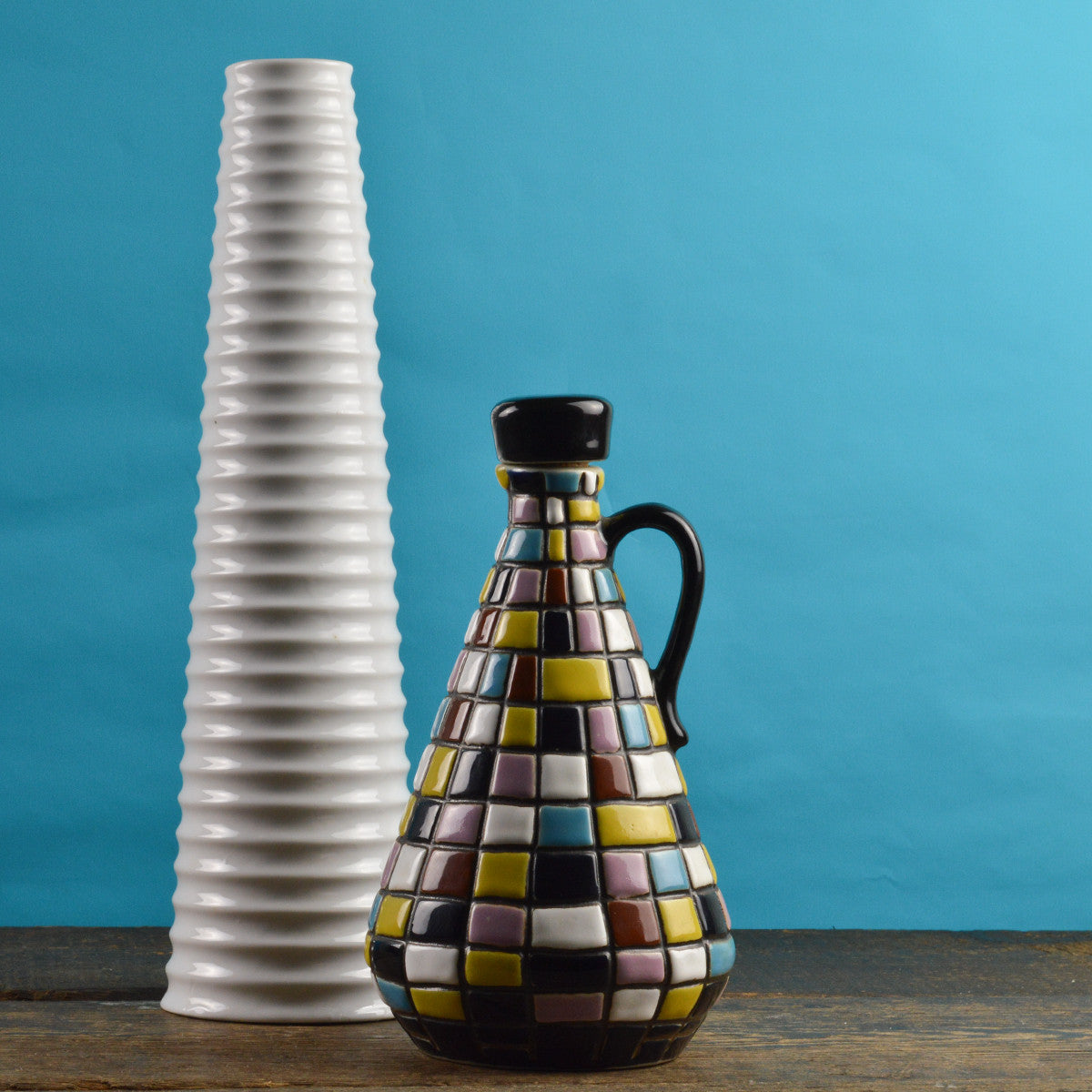 Vintage ‘Ribbed’ Vase