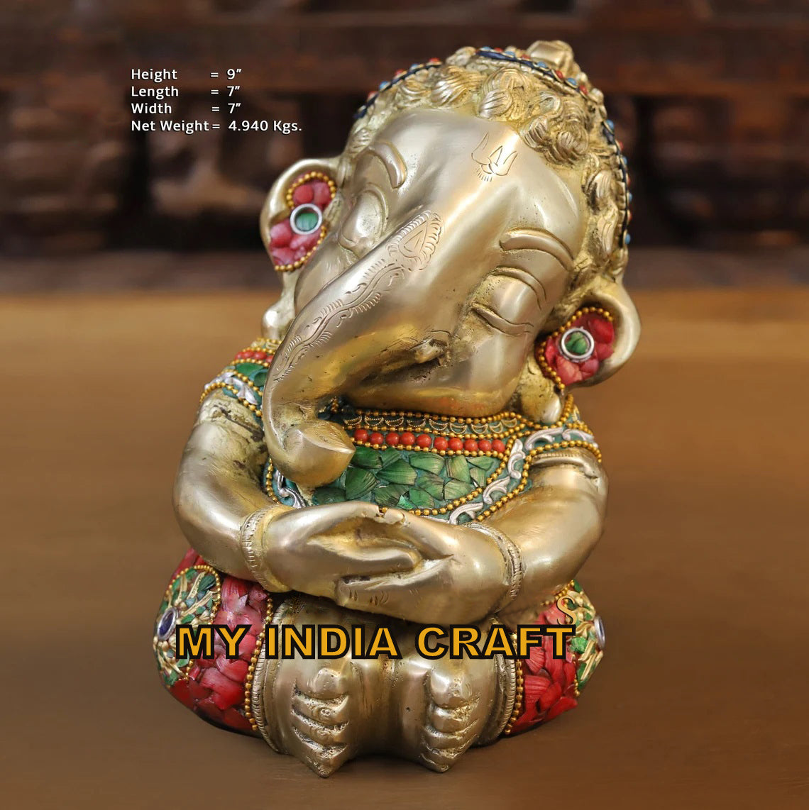 Bal Ganpati idol for wedding return gift to usa bulk gifting free ...