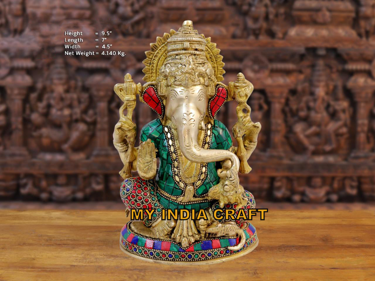 Ganesh statue for small temple indian wedding gift diwali gift ...