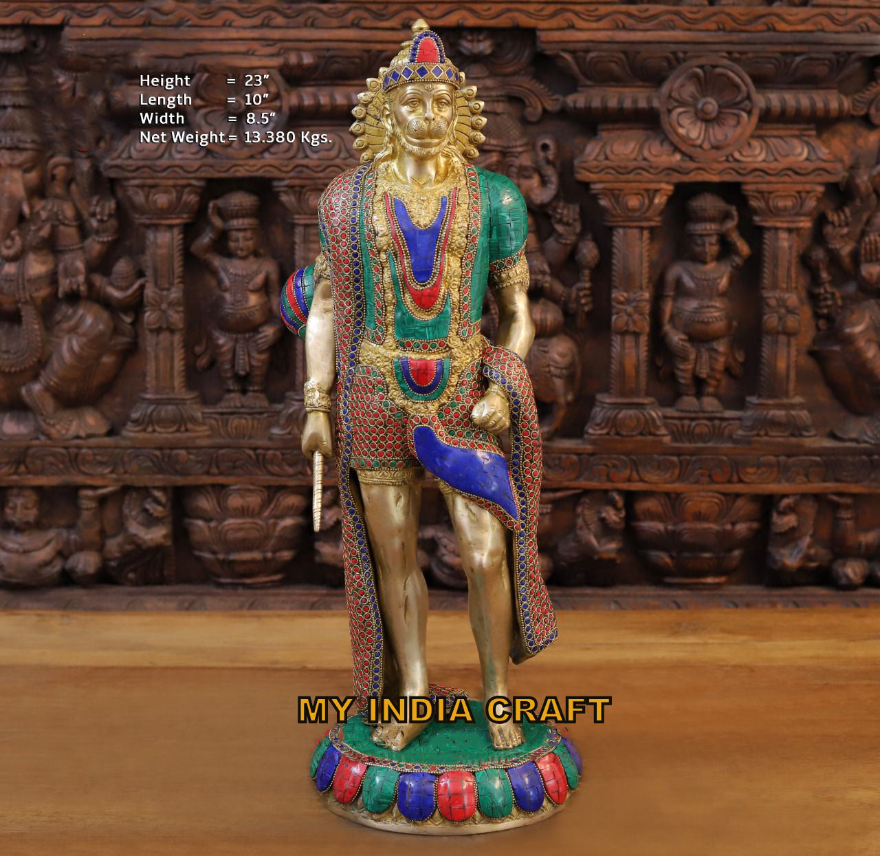 Standing Hanuman big statue for home and living usa – Amba Handicraft