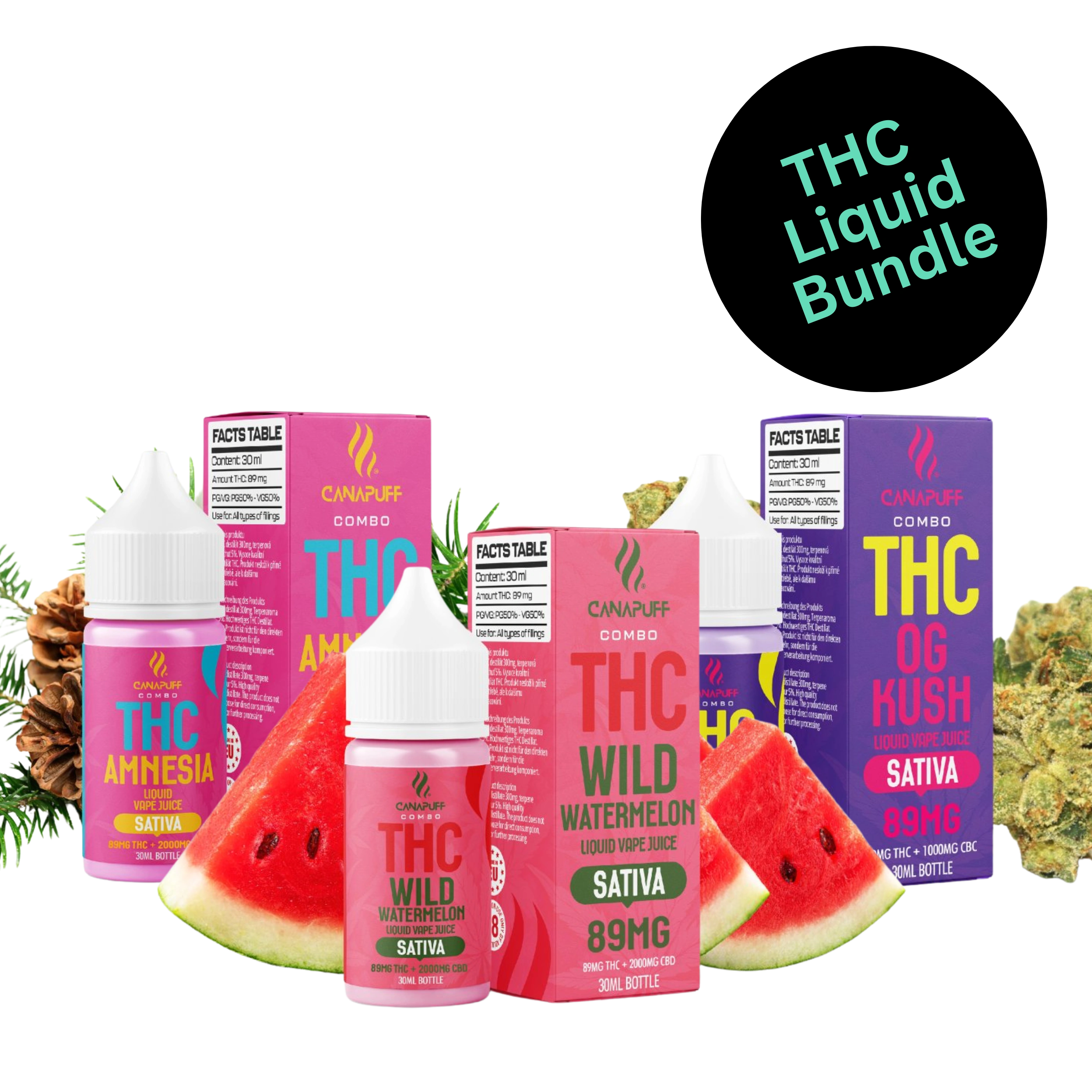 Bundle с THC течност