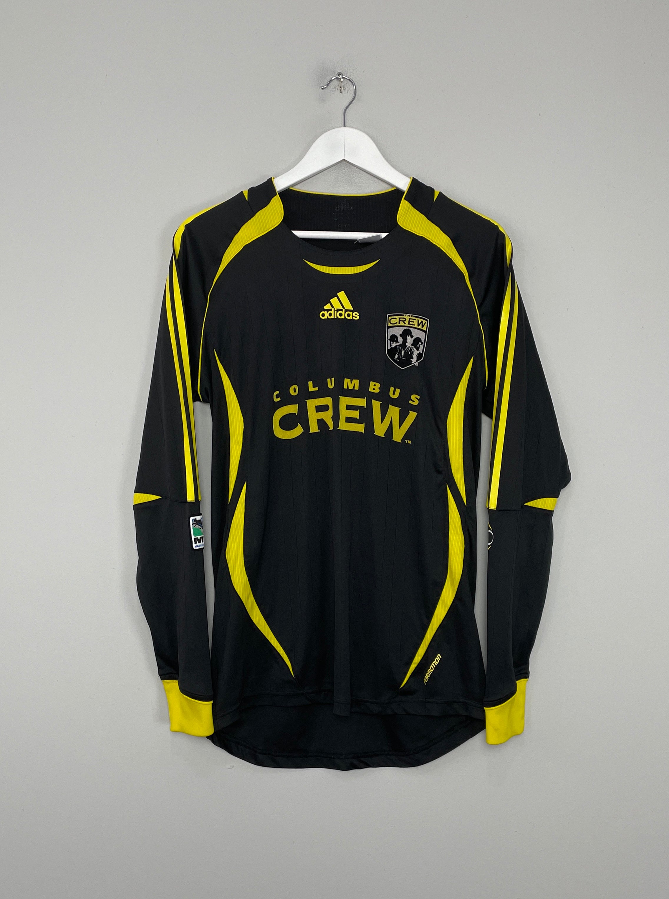 2006/07 COLUMBUS CREW L/S PLAYER ISSUE AWAY SHIRT (L) ADIDAS