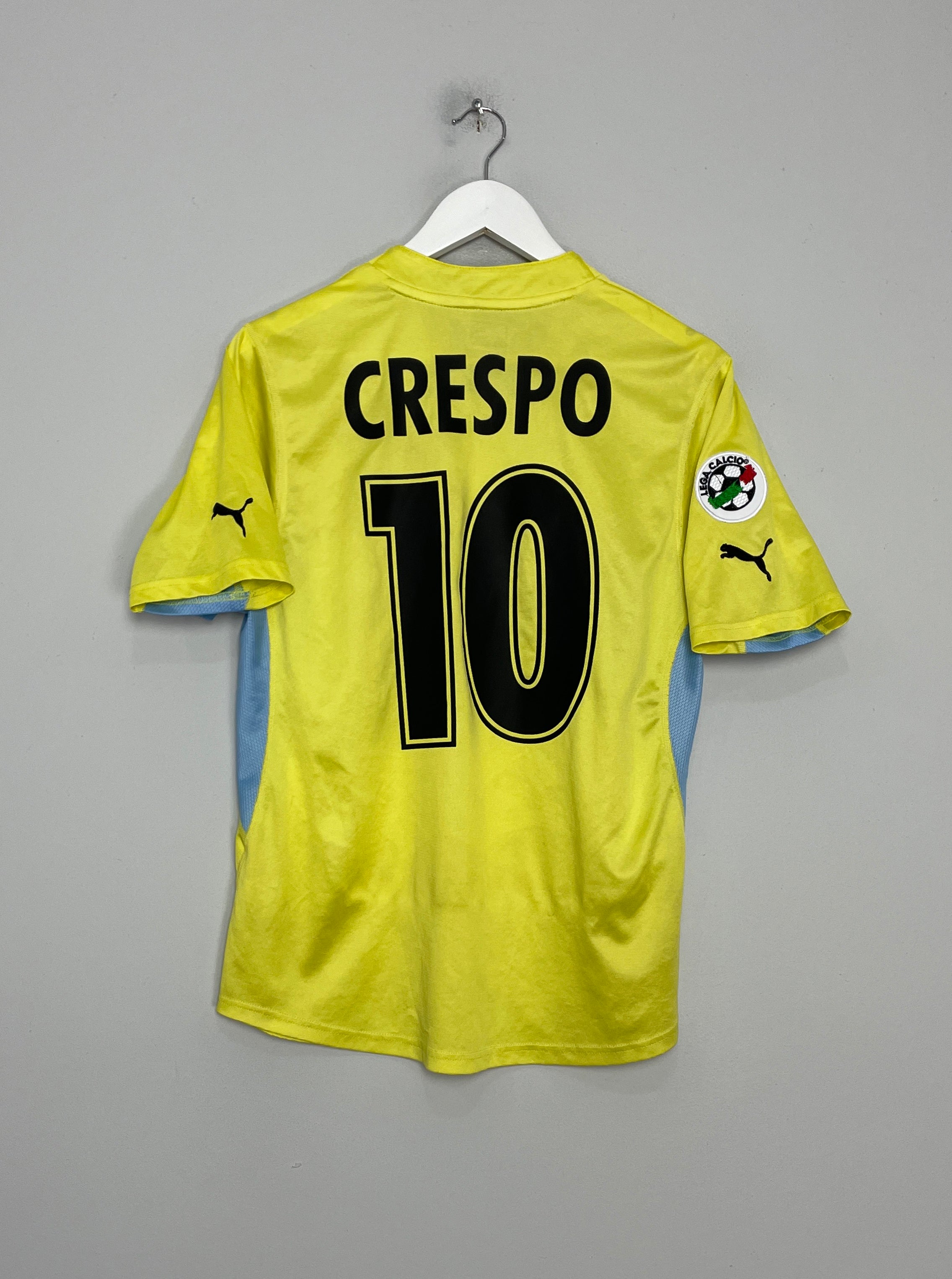 2001/02 LAZIO CRESPO #10 AWAY SHIRT (S) PUMA