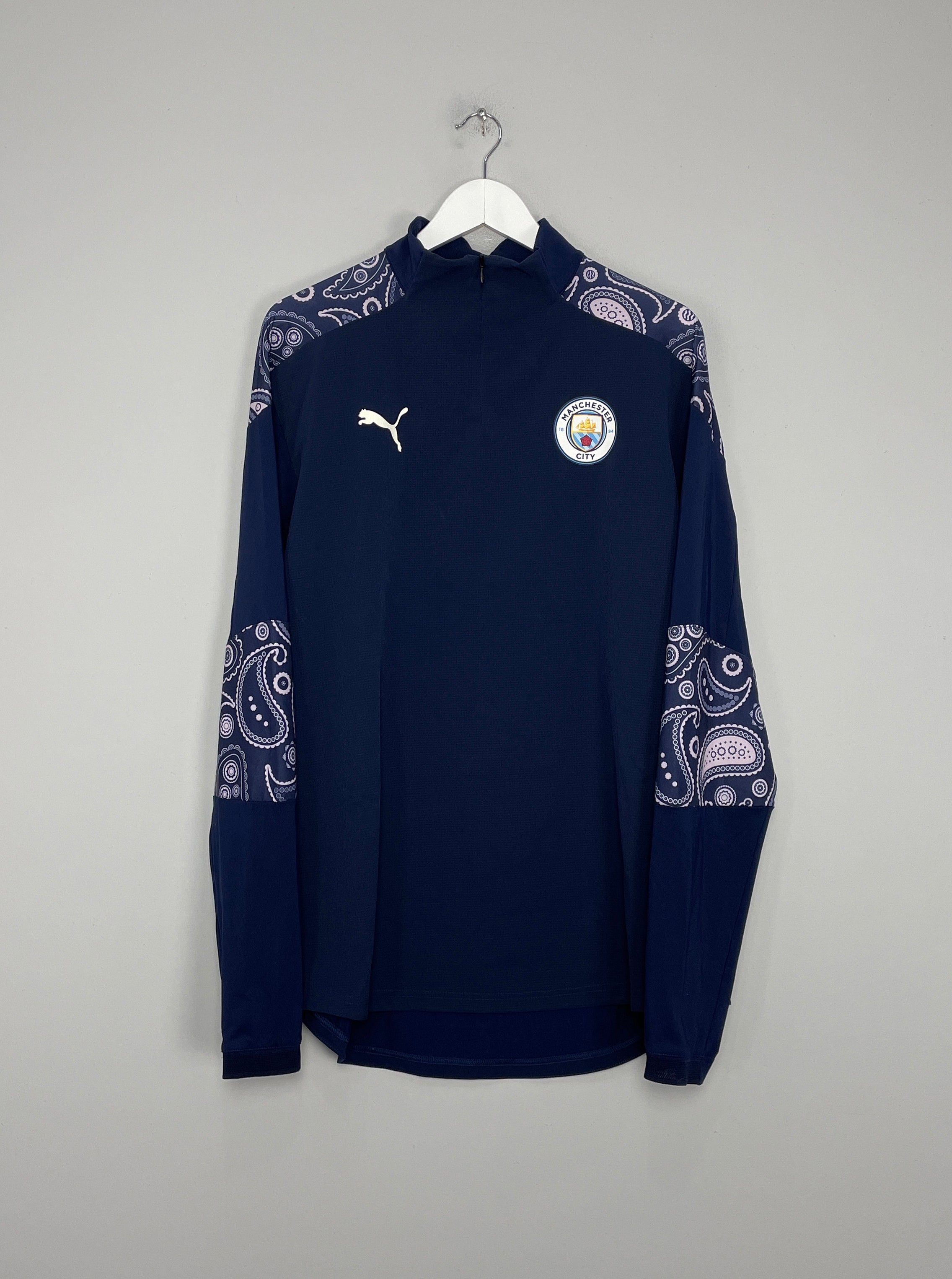 2020/21 MANCHESTER CITY 1/4 ZIP TRAINING TOP (XL) PUMA