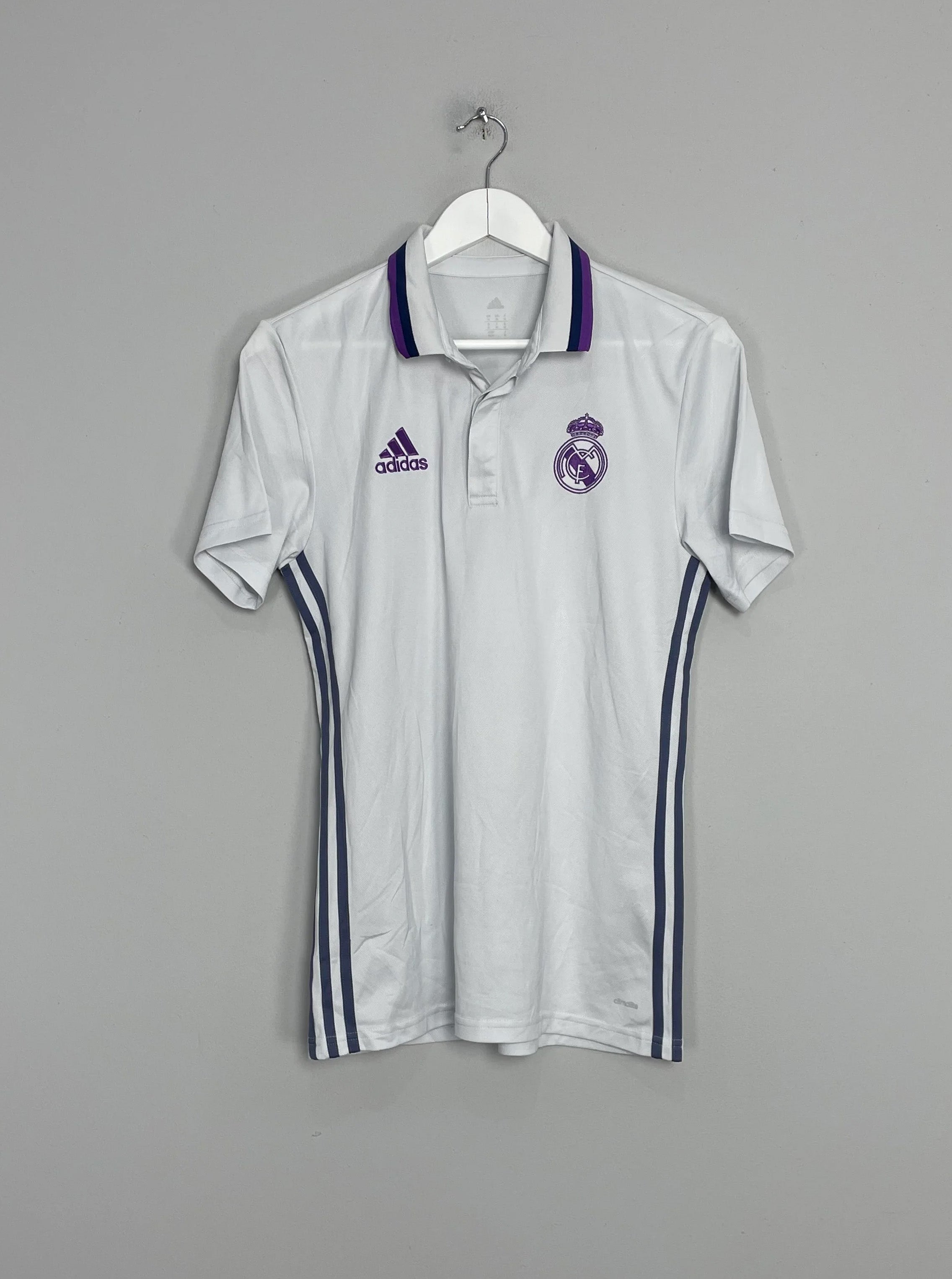 2016/17 REAL MADRID POLO SHIRT (M) ADIDAS