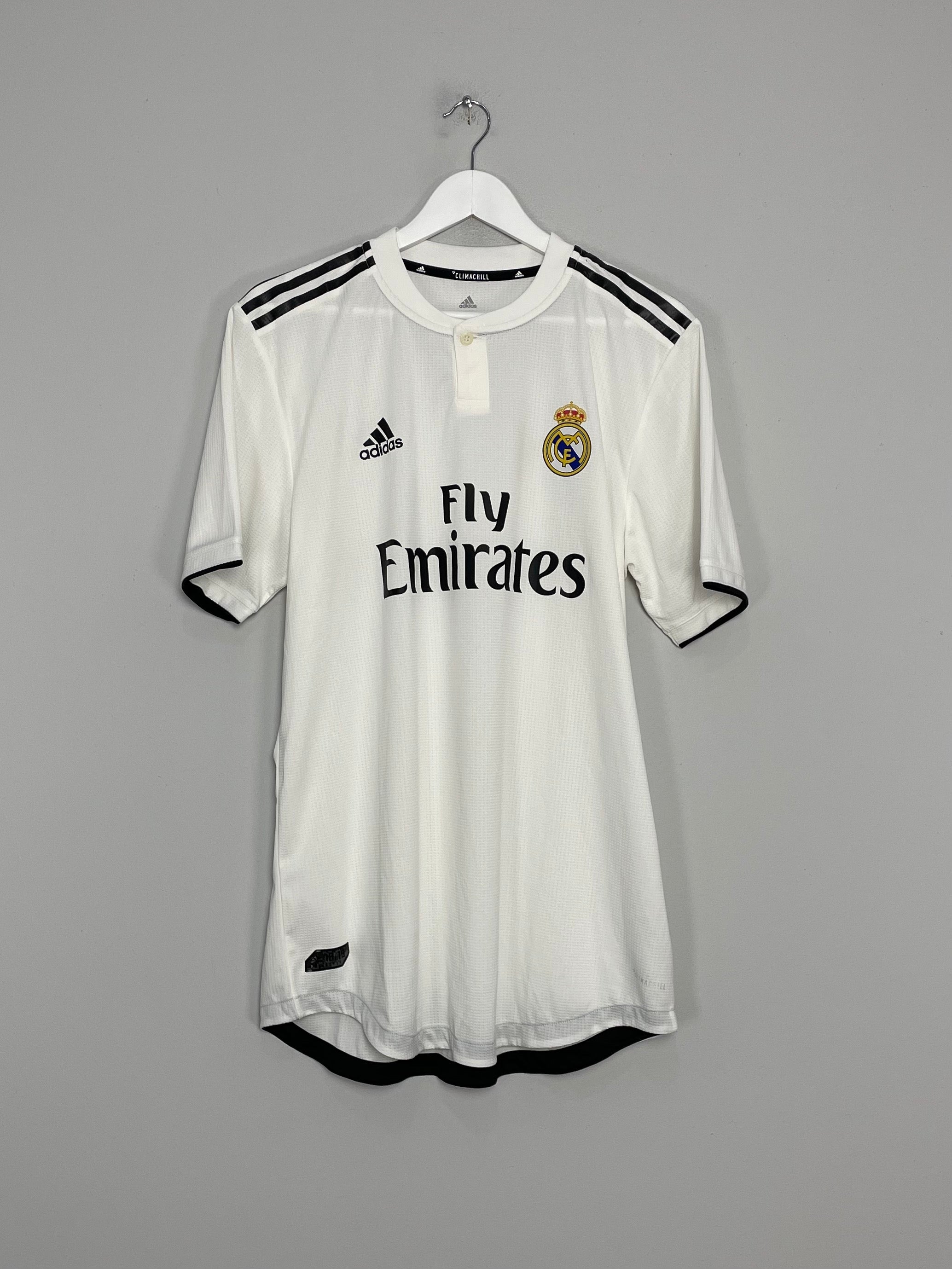 2018/19 REAL MADRID *AUTHENTIC* HOME SHIRT (XL) ADIDAS