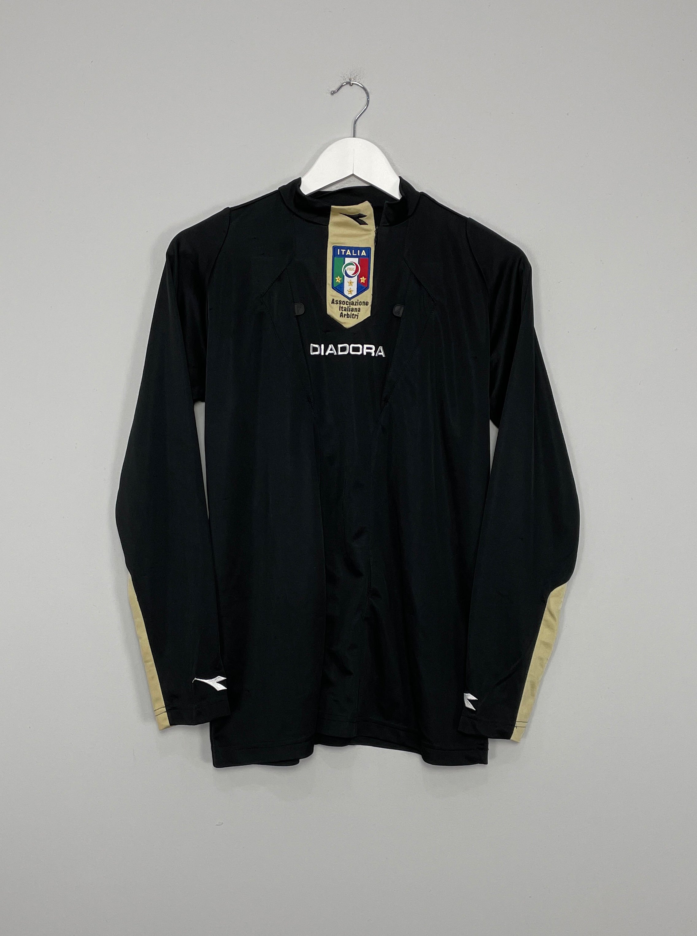 2009/11 ITALY FIGC L/S REFEREE SHIRT (XS) DIADORA