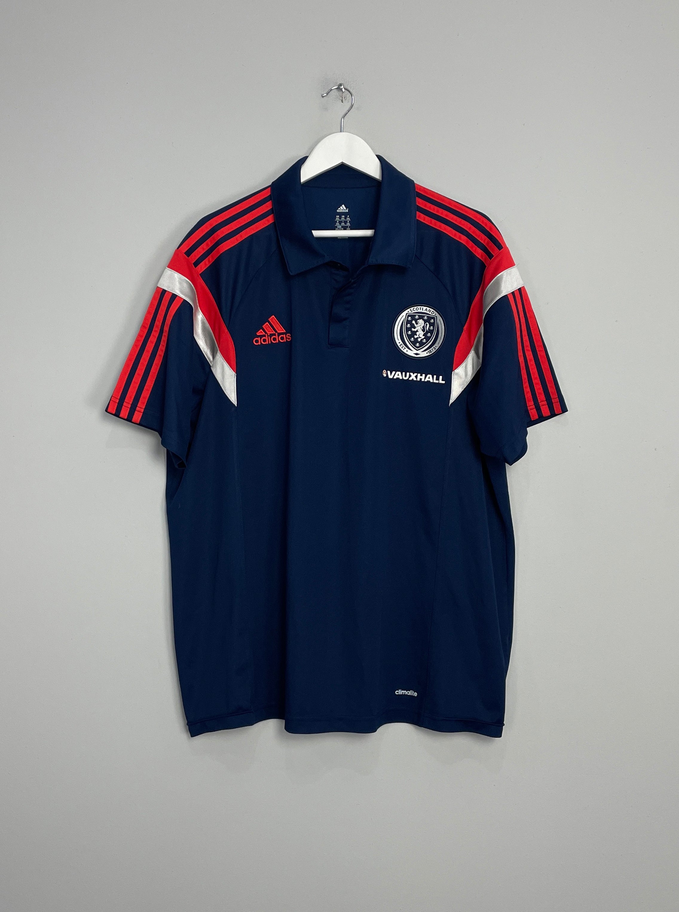 2013/14 SCOTLAND POLO SHIRT (XXL) ADIDAS