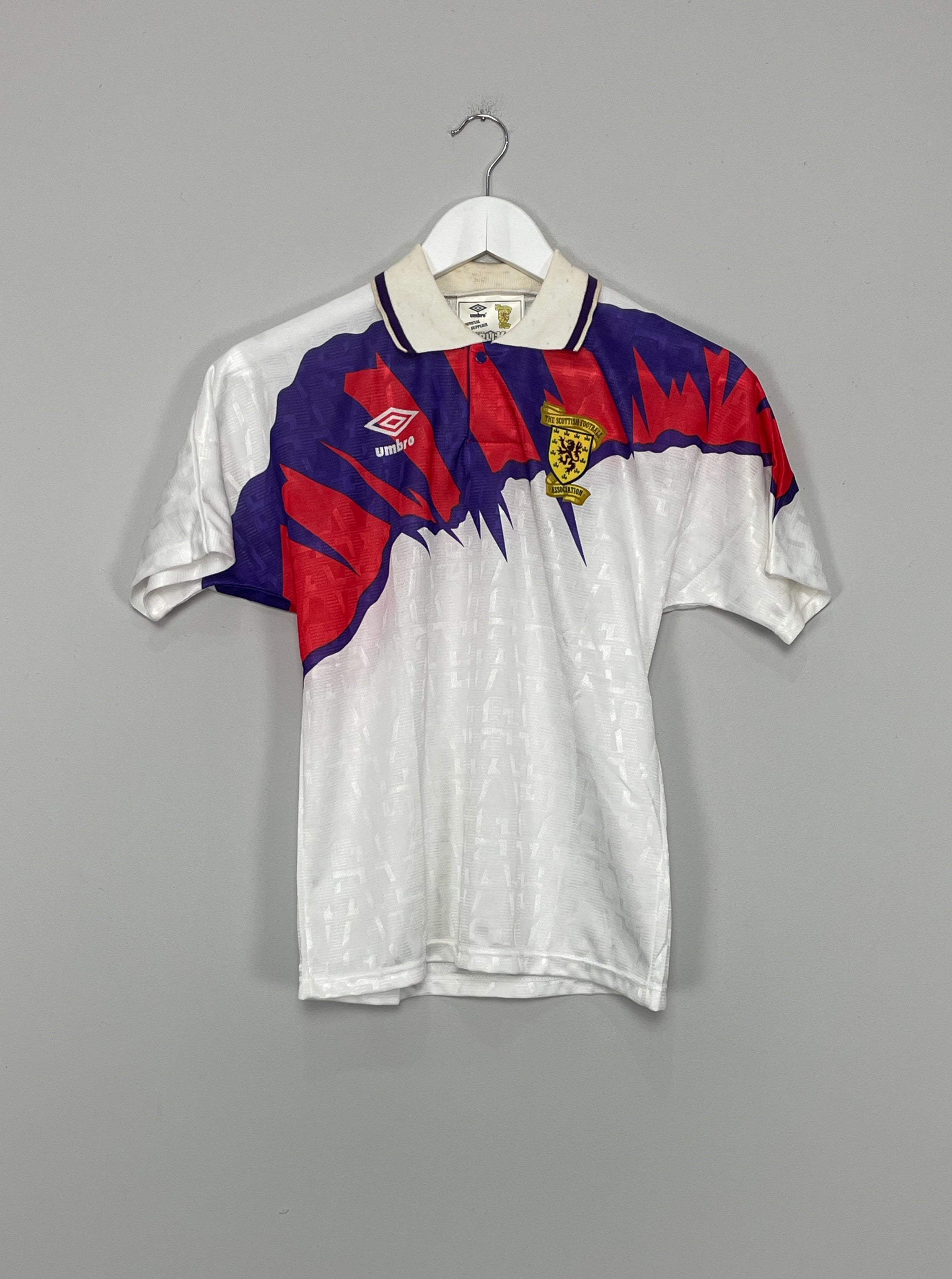 1991/93 SCOTLAND AWAY SHIRT (L.YOUTH) UMBRO