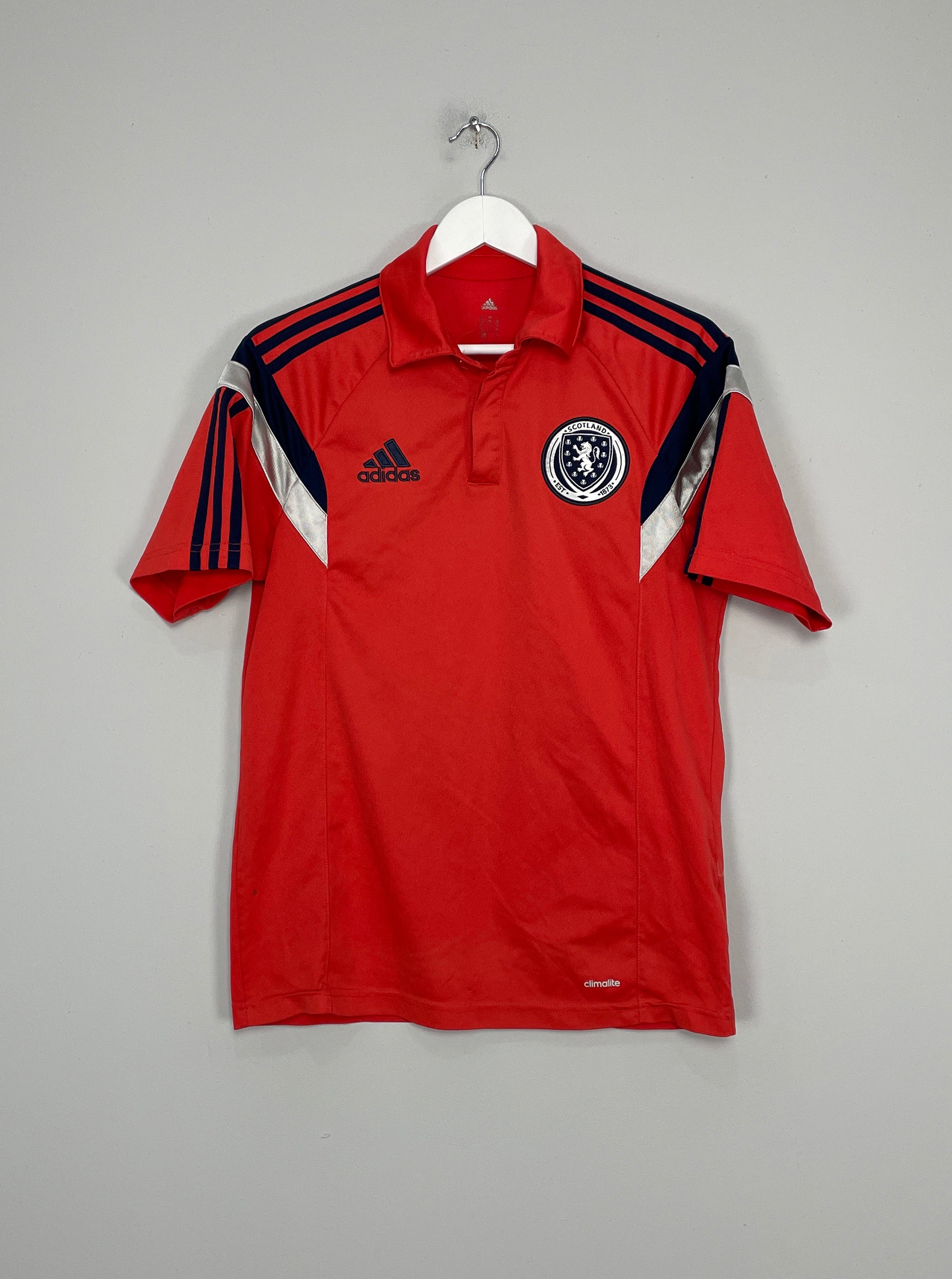 2013/14 SCOTLAND POLO SHIRT (M) ADIDAS