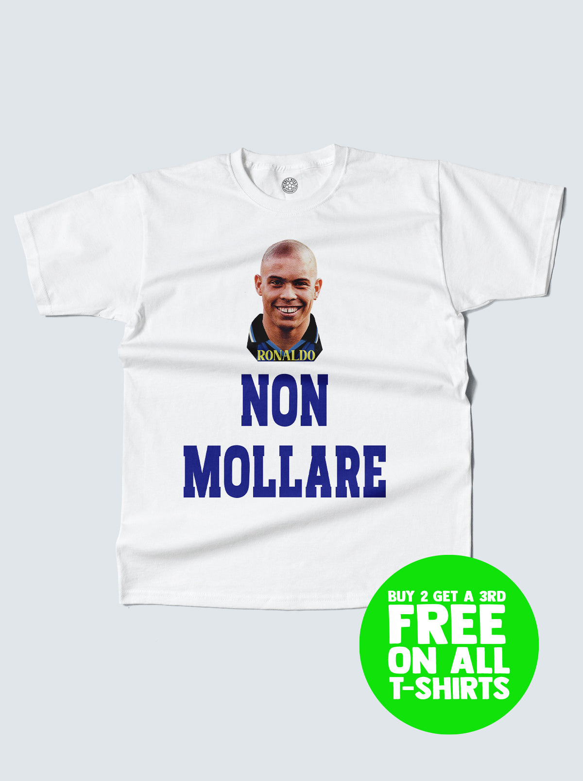 INTER MILAN NON MOLLARE RONALDO TEE, XXL / Inter Milan