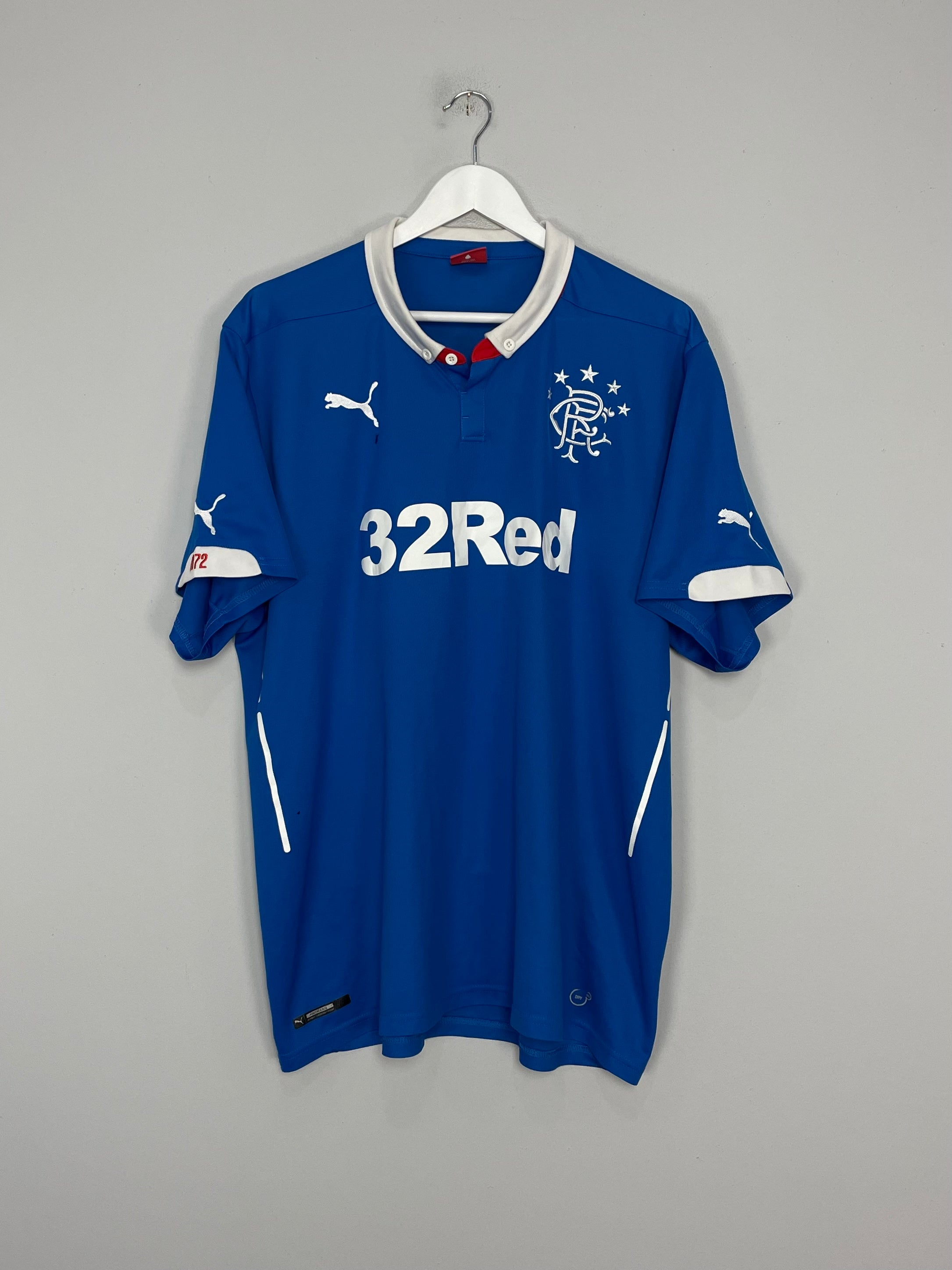 2014/15 RANGERS HOME SHIRT (XXL) PUMA